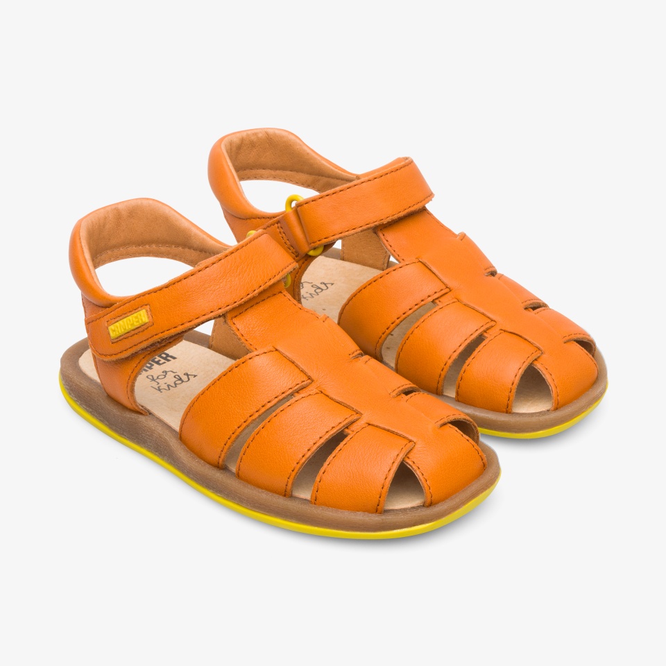 Sandalias Camper Bicho Niño - Naranjas Oscuro | Camper Mexico + 6147RUMSB